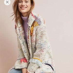 Anthropologie Sleeping on Snow Arietta Cardigan